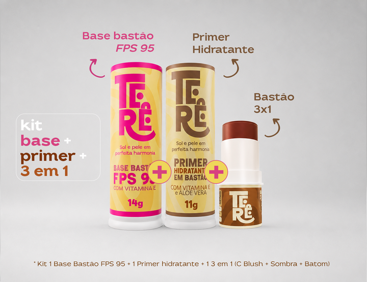 Kit VIP  : Primer + Base FPS95 + 3 em 1