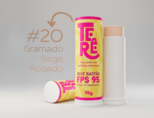Duo de Bases  FPS 95 #20 · Bege Rosado